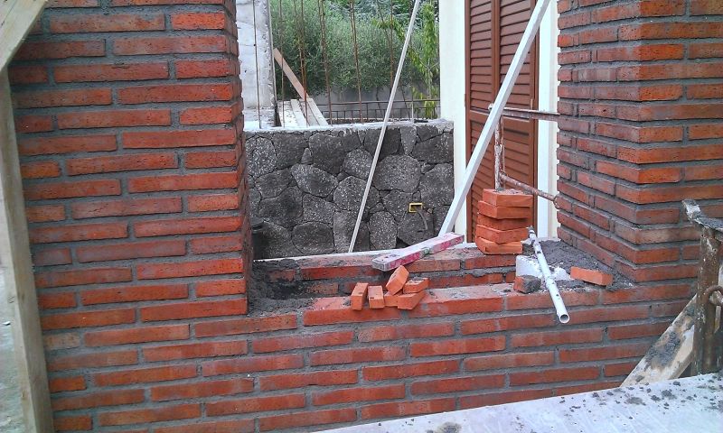Brickwork in Progress